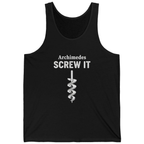 Archimedes Screw It Tank Top - Black front