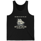 Battle of Lake Erie Tank Top - Black front