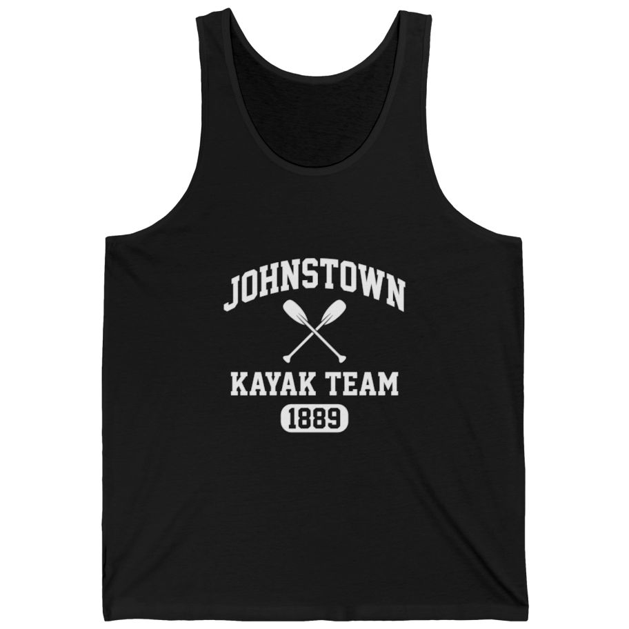 Johnstown Kayak Team Tank Top - Black front