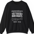 Operation Praying Mantis Sweatshirt - Black front