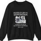 Franklin Arctic Expedition Escape Room Sweatshirt - Black front