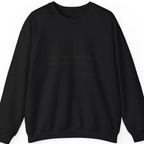 Imperialism Parental Warning Quote Sweatshirt - Black front