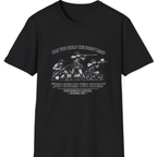 Continental Militia Two Fires Cowpens T-Shirt - Black front