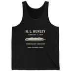Css Hunley Submarine Memorial Tank Top - Black front