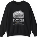 Pompeii Thermal Resort Sweatshirt - Black front