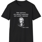 Locke New Opinions T-Shirt - Black front