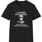Patton Good Plan T-Shirt - Black front