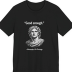Alexander The Average Good Enough Premium Tee - Black front