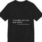 Industrial Revolution Quote Premium Tee - Black front