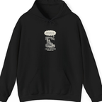 Newton Gravity Anxiety Hoodie - Black front