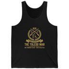 The Toledo War Michigan Volunteer Tank Top - Black front