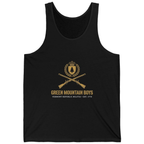 Green Mountain Boys Crest Tank Top - Black front