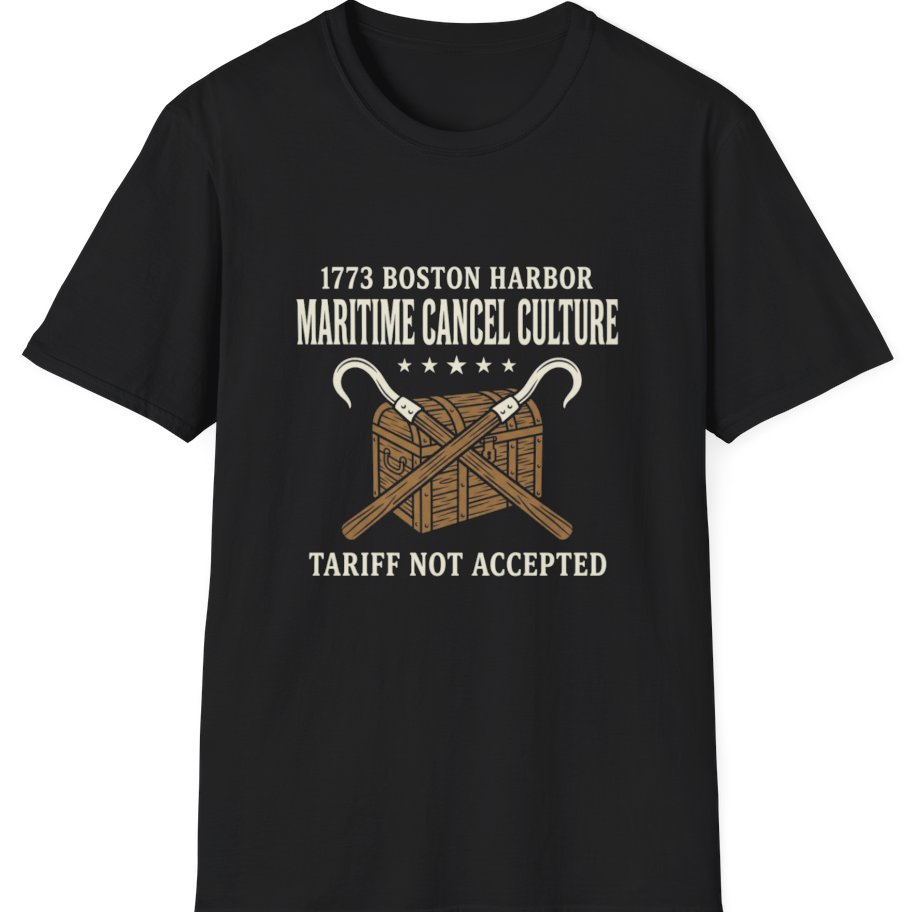 Maritime Cancel Culture T-Shirt - Black front