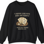 Dead Mans Hand Poker Sweatshirt - Black front