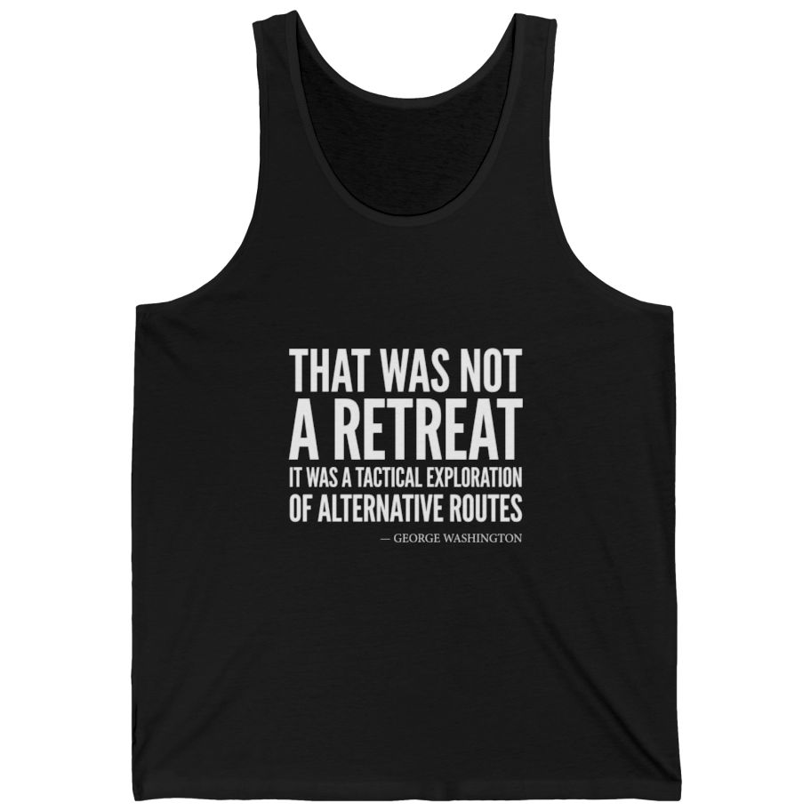Washington Strategic Relocation Tank Top - Black front