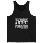 Washington Strategic Relocation Tank Top - Black front