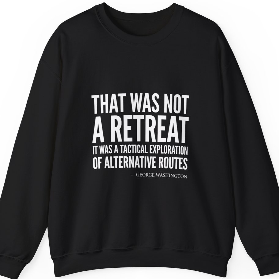 Washington Strategic Relocation Sweatshirt - Black front