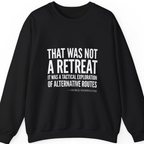 Washington Strategic Relocation Sweatshirt - Black front