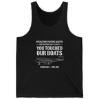 Operation Praying Mantis Tank Top - Black front