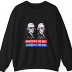 Jefferson Hancock Canceling The King Sweatshirt - Black front