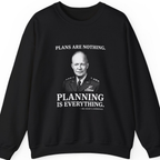 Eisenhower Planning Everything Sweatshirt - Black front