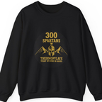 Spartans Thermopylae Sweatshirt - Black front