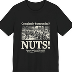 Bastogne Nuts Defiance Premium Tee - Black front
