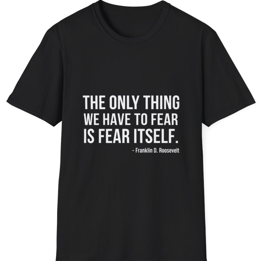 The Only Thing We Have T-Shirt - Black front