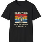 Public Payphone Memorial T-Shirt - Black front