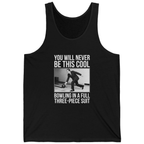 Nixon Suit Bowling Flex Tank Top - Black front