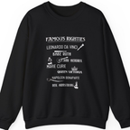 Famous Righties Sweatshirt - Black front