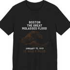 Boston The Great Molasses Flood Premium Tee - Black front