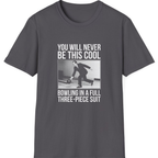 Nixon Suit Bowling Flex T-Shirt - Charcoal front