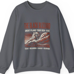 Black Blizzard Dust Tour Sweatshirt - Charcoal front