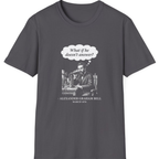 First Phone Call Panic T-Shirt - Charcoal front