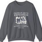 Franklin Arctic Expedition Escape Room Sweatshirt - Charcoal front