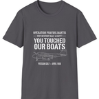 Operation Praying Mantis T-Shirt - Charcoal front