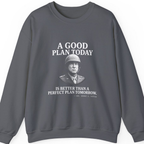 Patton Good Plan Sweatshirt - Charcoal front
