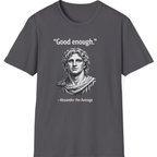 Alexander The Average Good Enough T-Shirt - Charcoal front