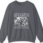 Hanging Gardens Landscaping Sweatshirt - Charcoal front
