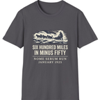 Nome Serum Run Minus Fifty T-Shirt - Charcoal front
