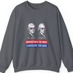Jefferson Hancock Canceling The King Sweatshirt - Charcoal front