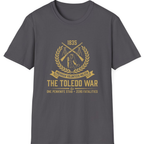 The Toledo War Michigan Volunteer T-Shirt - Charcoal front