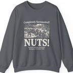 Bastogne Nuts Defiance Sweatshirt - Charcoal front