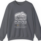 Pompeii Thermal Resort Sweatshirt - Charcoal front