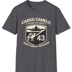 Cargo Camels WWII Usaaf Troop T-Shirt - Charcoal front
