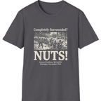 Bastogne Nuts Defiance T-Shirt - Charcoal front