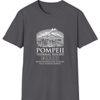 Pompeii Thermal Resort T-Shirt - Charcoal front