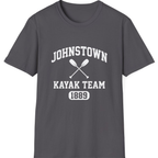 Johnstown Kayak Team T-Shirt - Charcoal front