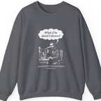 First Phone Call Panic Sweatshirt - Charcoal front